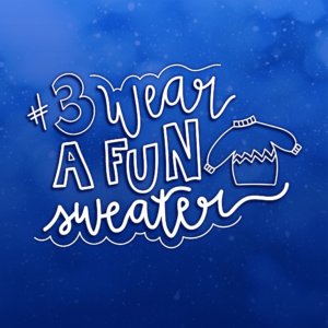Bucket List #3: Wear A Fun Sweater